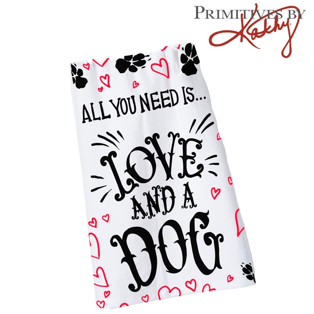 Primitives by Kathy All you Need is Love and a Dog